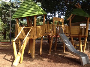 Professionally built playgrounds