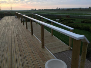 Newmarket Champions Lawn Decking Frame