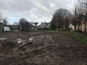 Newmarket Memorial Gardens Cleared Land